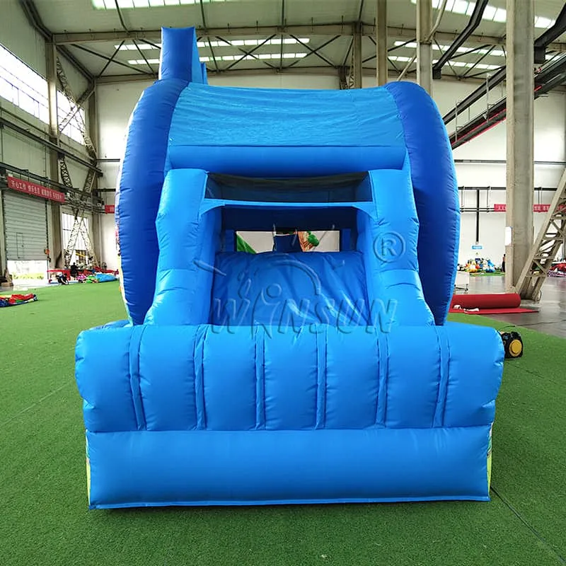 Bluey Themed Inflatable Bounce House with Slide